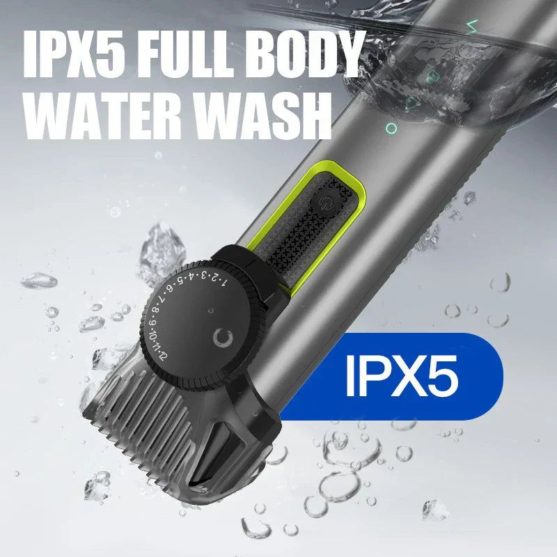 Cordless 4-in-1 Men's Grooming Kit - Waterproof Trimmer