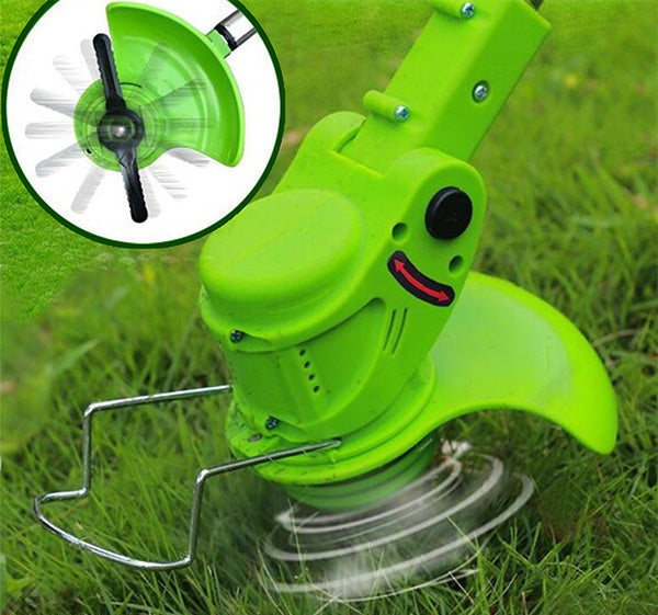 Cordless BladeTrim 18000 lawn trimmer for effortless, lightweight outdoor yard care.