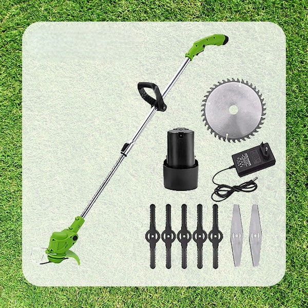 Durable BladeTrim 18000 shrub cutter, built for long-lasting outdoor performance.