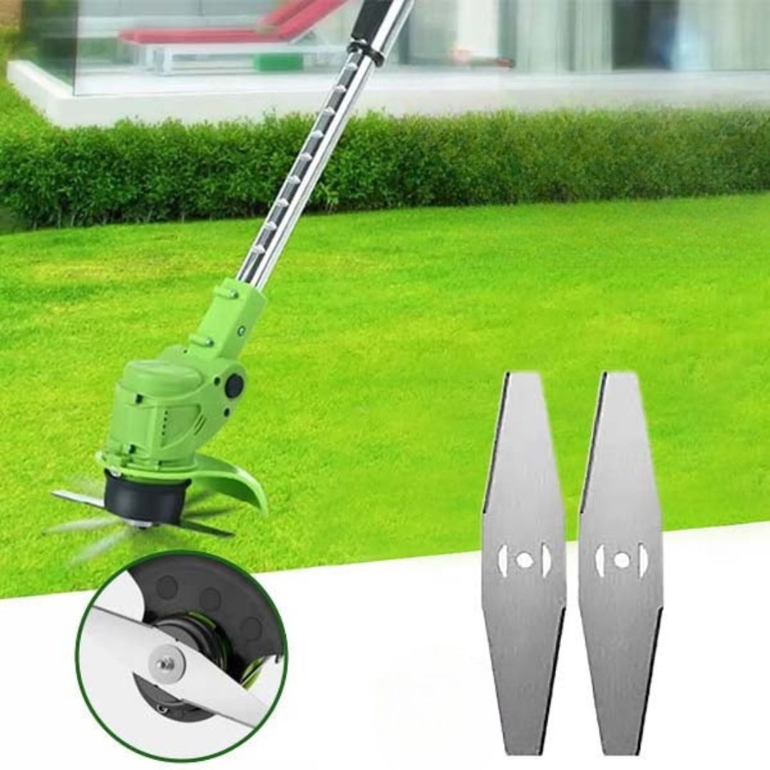 BladeTrim 18000: the essential cordless electric trimmer for modern garden care.