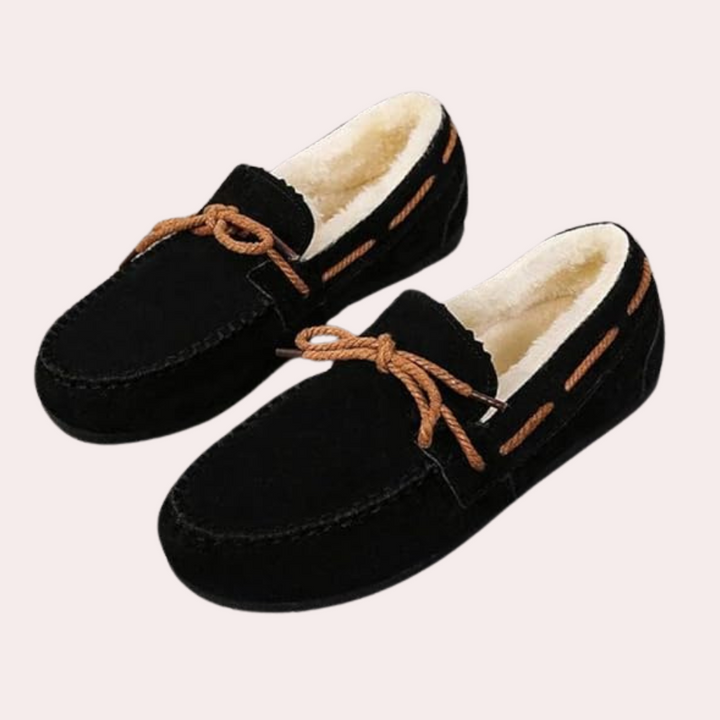 Cozy warm Selina women's house slippers. Perfect for ultimate comfort & indoor relaxation.