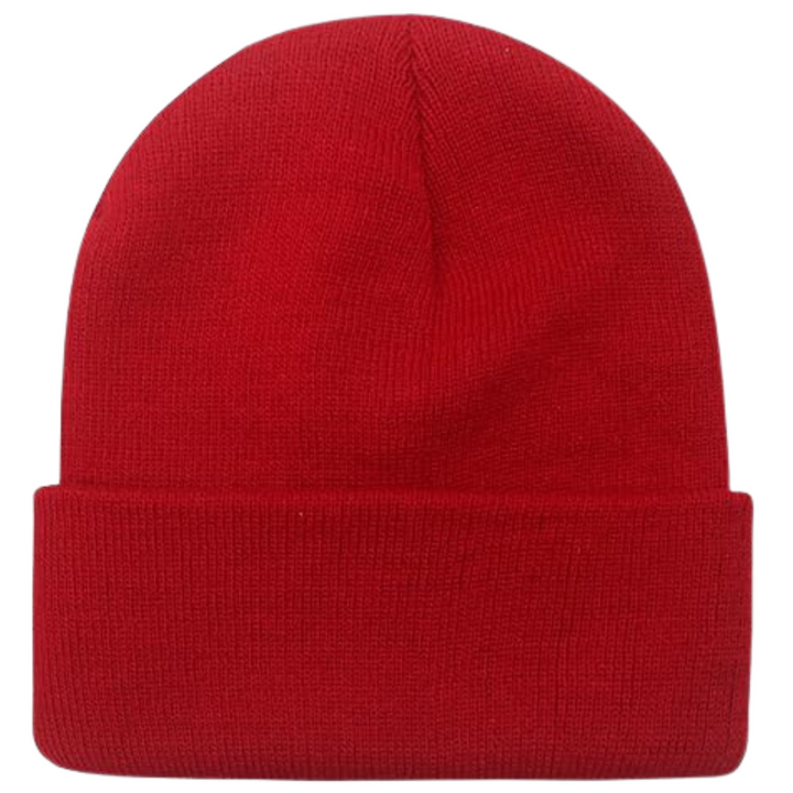 Unisex CozyCap winter beanie in classic black, a versatile and warm everyday knitted hat