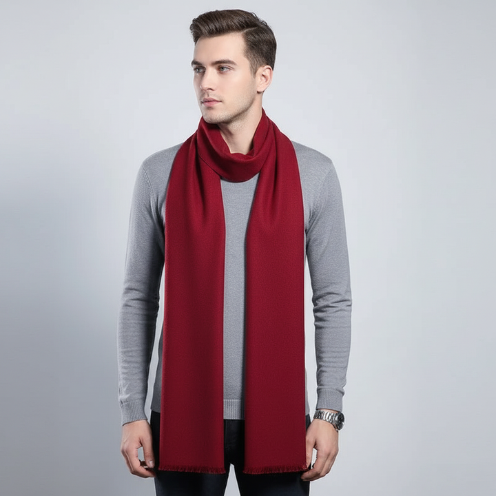 Winter essential: fine cashmere long scarf by CozyCove, ultimate softness