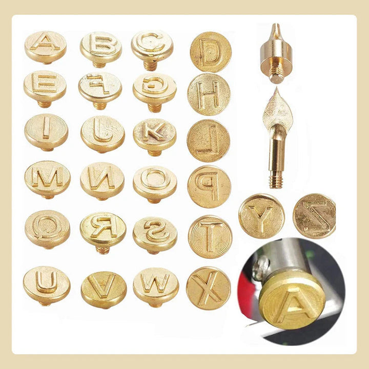 Complete AlphaCraft DIY engraving tool kit for beginners & pros. Ideal for woodburning, pyrography & leather art.