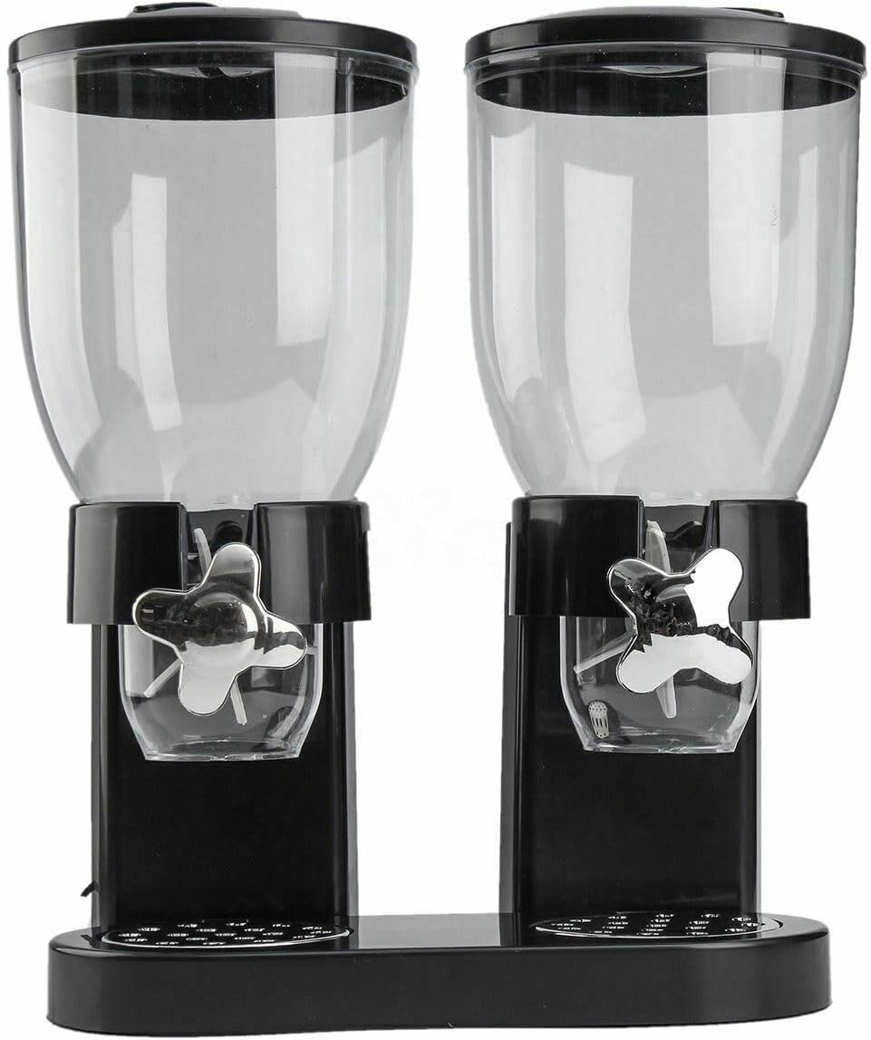 PortionMate double dry food dispenser: stylish and functional for daily use