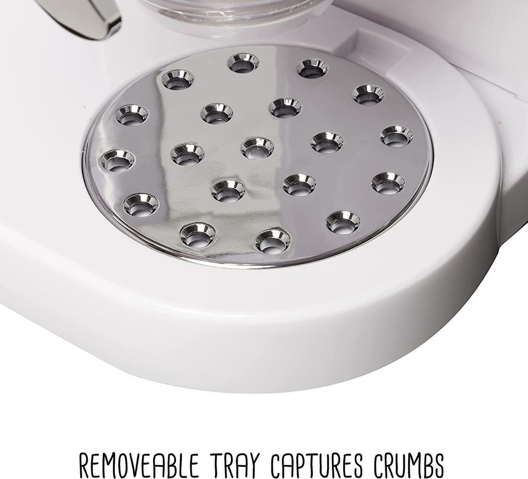 Portion control snack dispenser, perfect for healthy eating and kitchen convenience