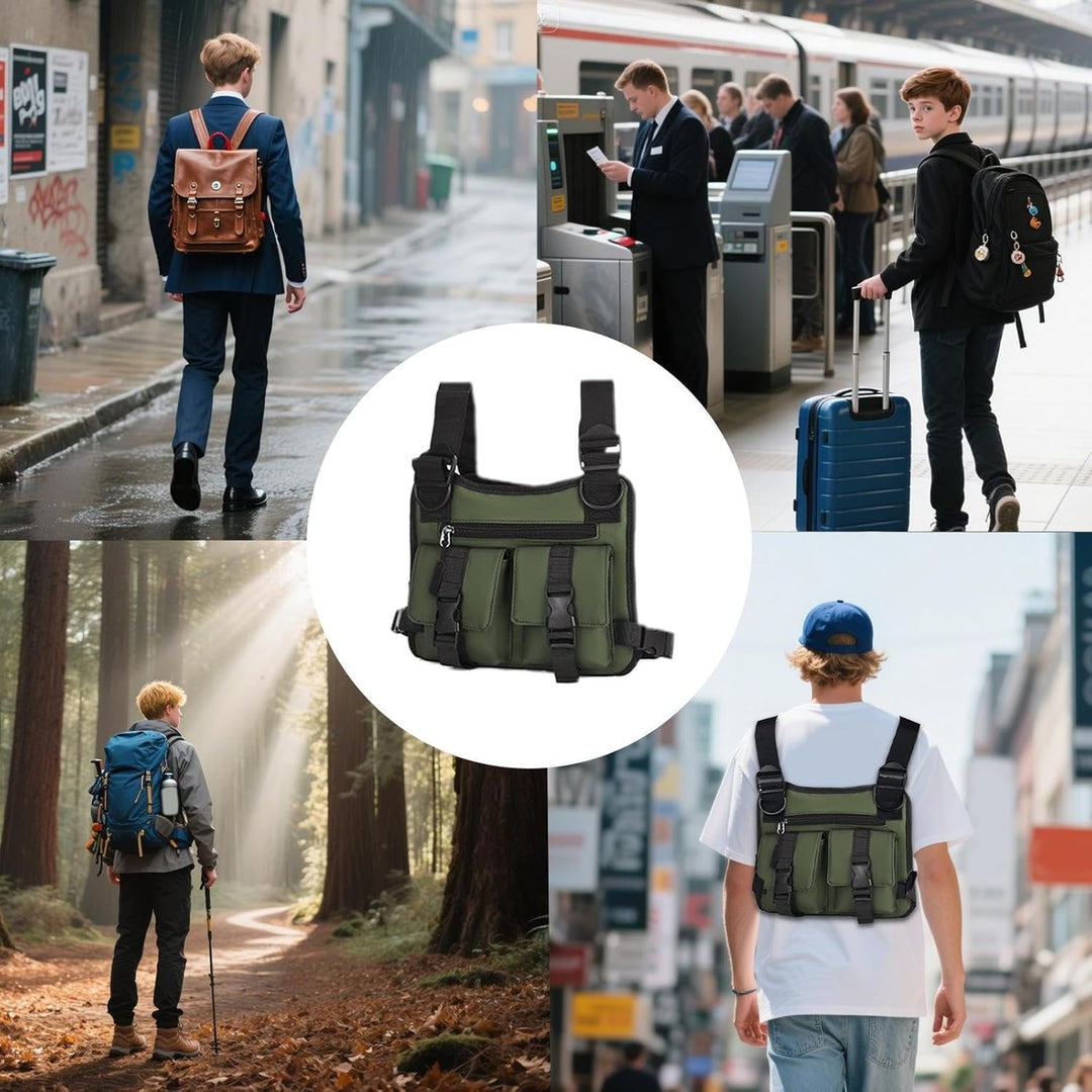 Men's black Dravon running vest, sleek design, offering comfort and functionality for athletes