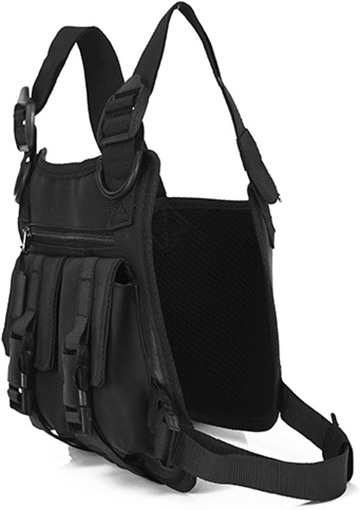 Men's Dravon athletic vest for all seasons, designed for layered wear and maximum adjustability