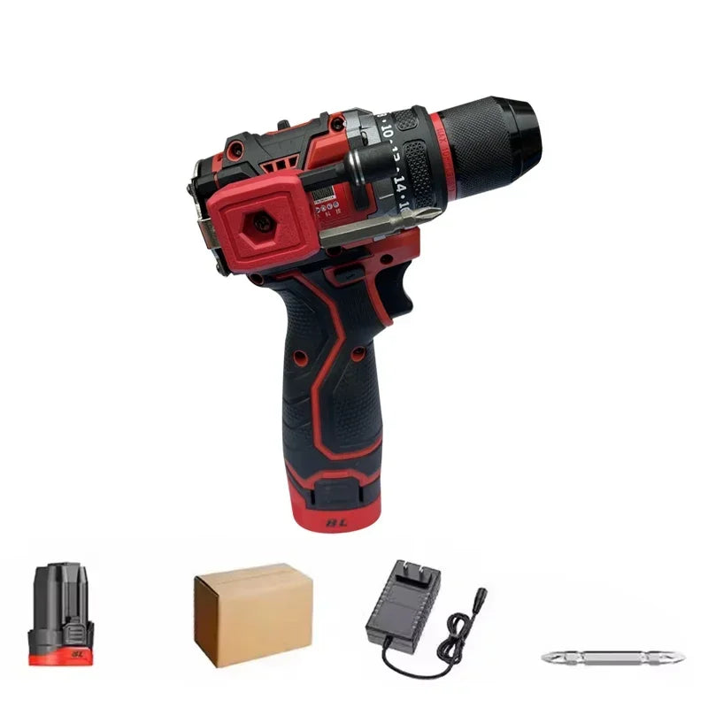 DrillMate 20V Cordless Brushless Impact Driver for efficient fastening and screwdriving tasks
