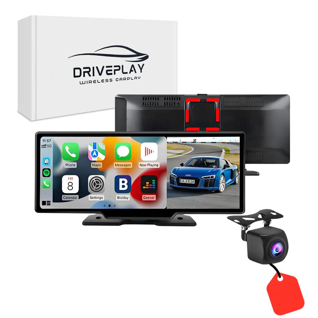 Smart in-car display: DrivePlay Pro 2+ with wireless Apple CarPlay functionality