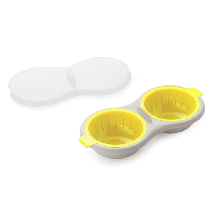 Premium silicone microwave egg poacher for perfectly poached eggs, a quick and easy breakfast gadget.