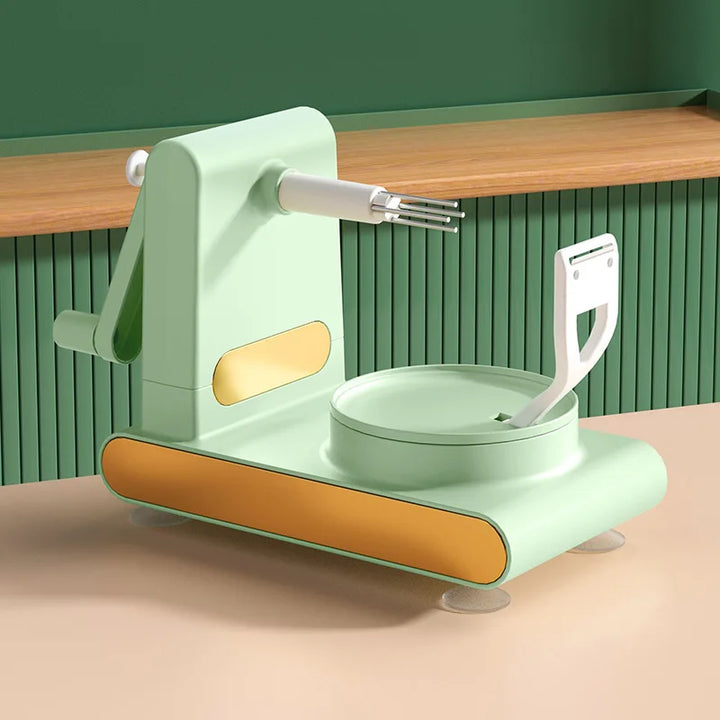 Ergonomic kitchen gadget: a unisex fruit and vegetable peeler for effortless slicing & food prep.