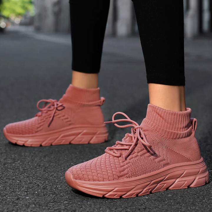 Women's Elara lightweight walking shoes. Comfortable, trendy casual sneakers with effortless style for active everyday wear.