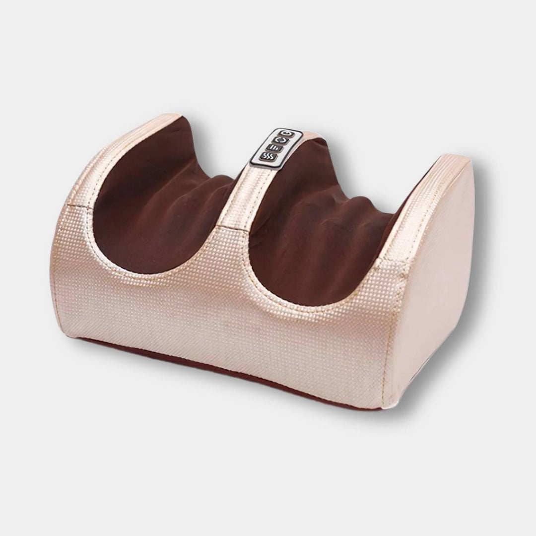 Electric Foot Massager with Heat, deep kneading for pain relief & relaxation of tired feet. SootheFeet model.