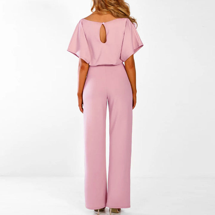 Versatile AuraElegance elegant jumpsuit for women, perfect for any stylish occasion.
