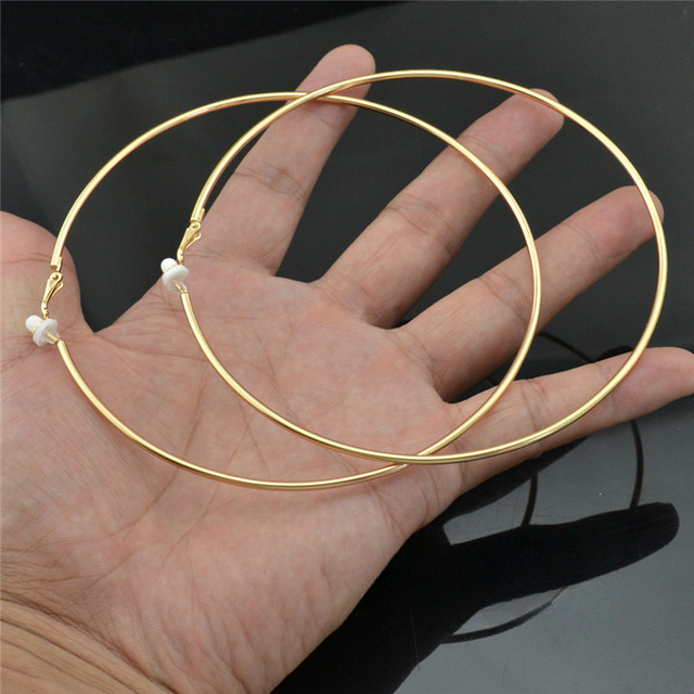 Graceful crystal clip-on earrings, non-pierced elegance for women.