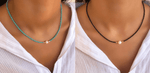 Turquoise + black