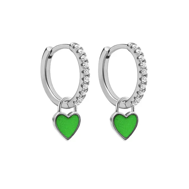 Everyday silver hoop earrings, comfortable for women's daily wear.