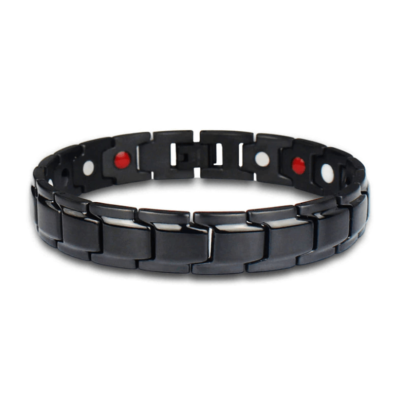 SlimAura wellness magnetic bracelet, high-quality stainless steel, ideal health gift