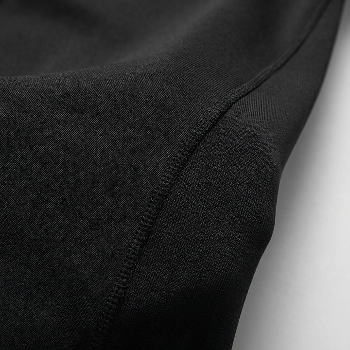 Stylish women's long sleeve black bodycon jumpsuit, ideal for formal and casual occasions