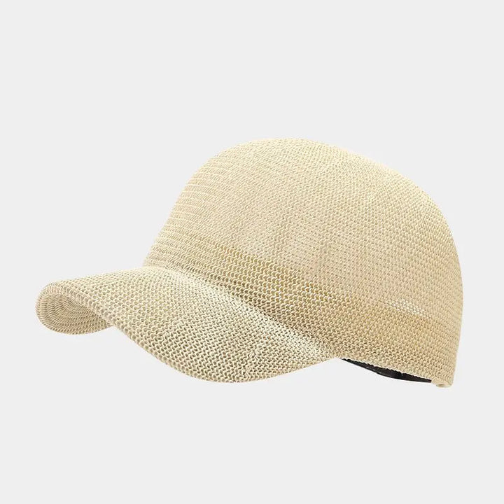 Outdoor-ready women's braided wide brim hat, offering excellent UV protection and summer style.