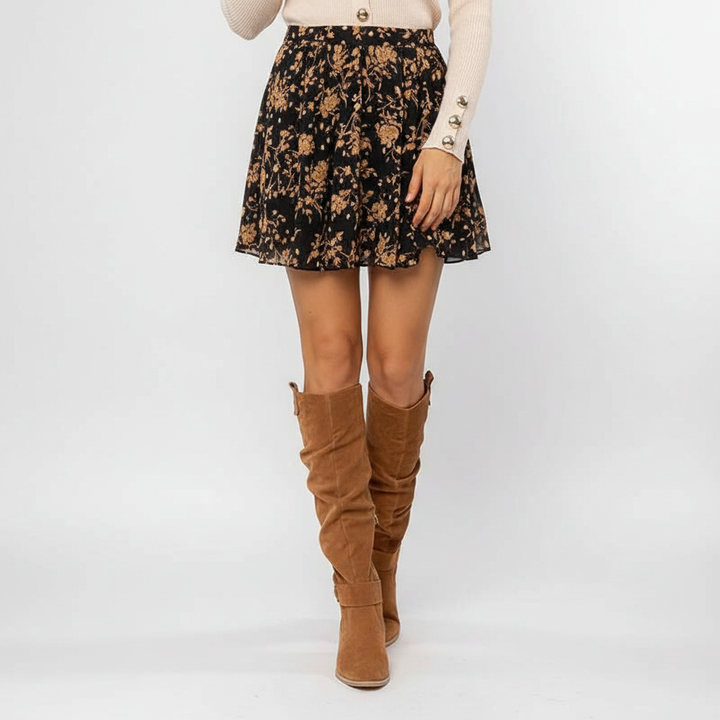 Comfortable women's winter boots made of faux suede, suitable for everyday autumn fashion