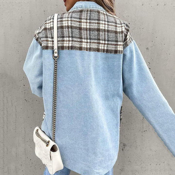 Versatile women's elegant jacket, a fashion-forward coat designed for stylish women.