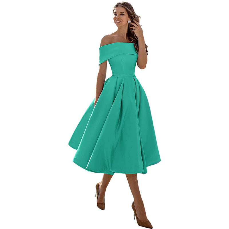 Mirella strapless bodycon evening dress. Elegant women's formal wear for cocktail parties & events.