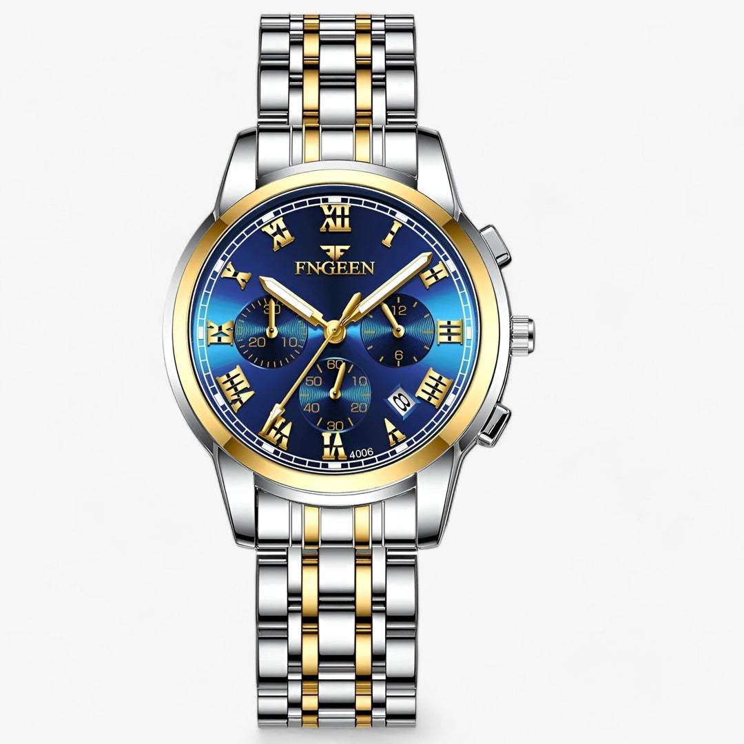 Classic women's titanium watch, elegantly designed and water-resistant for lasting beauty.