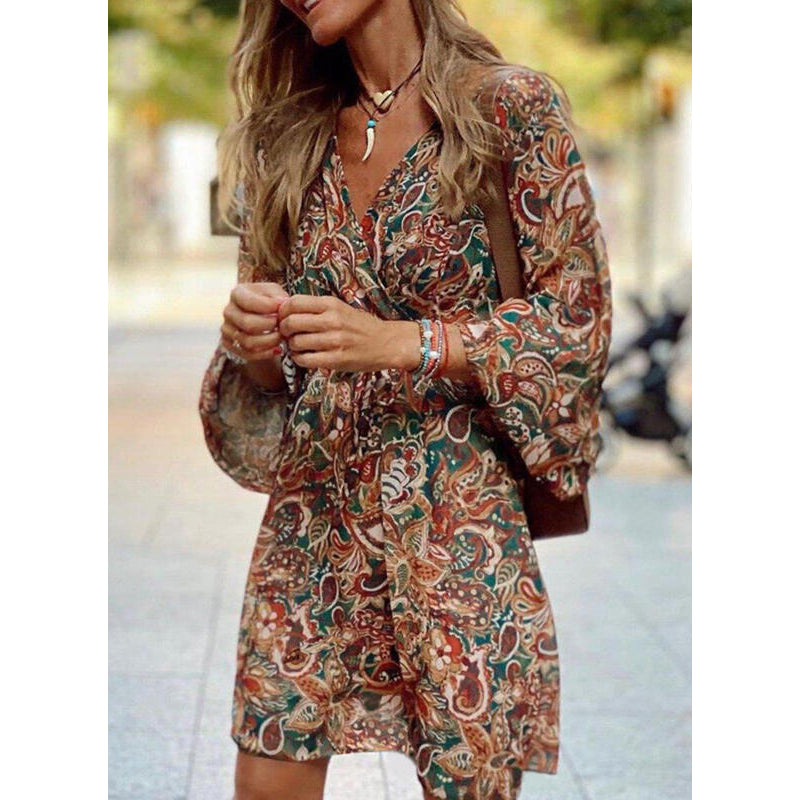 Breathable Elina women's midi dress, lightweight fabric, great for summer vacations and events