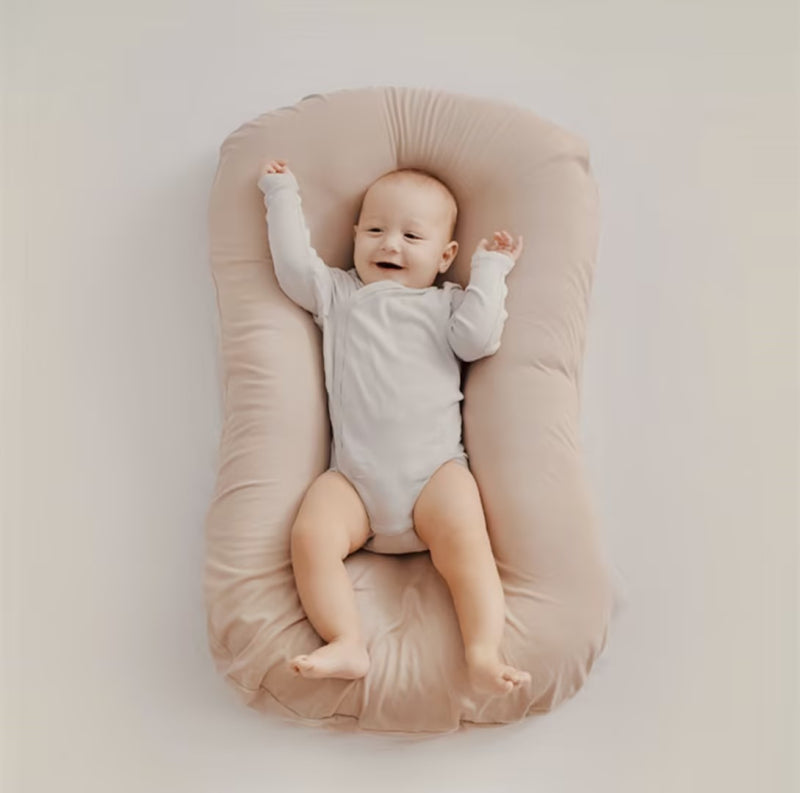 Comfortable infant baby pillow for essential head support & promoting healthy sleep. Aids flat head prevention for newborns.