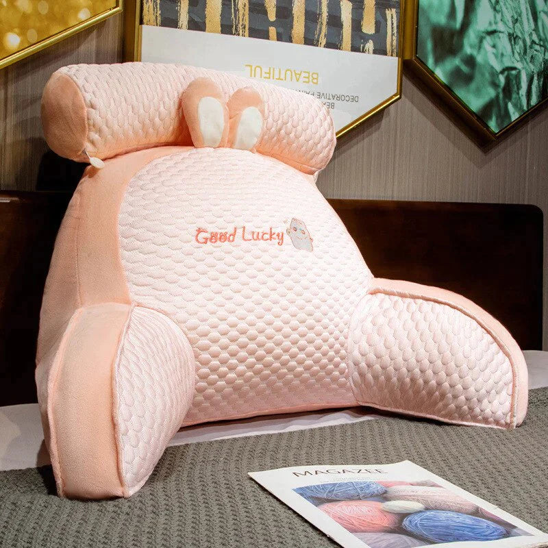 NovaRest ergonomic memory foam back cushion for superior lumbar support, posture correction & comfort.