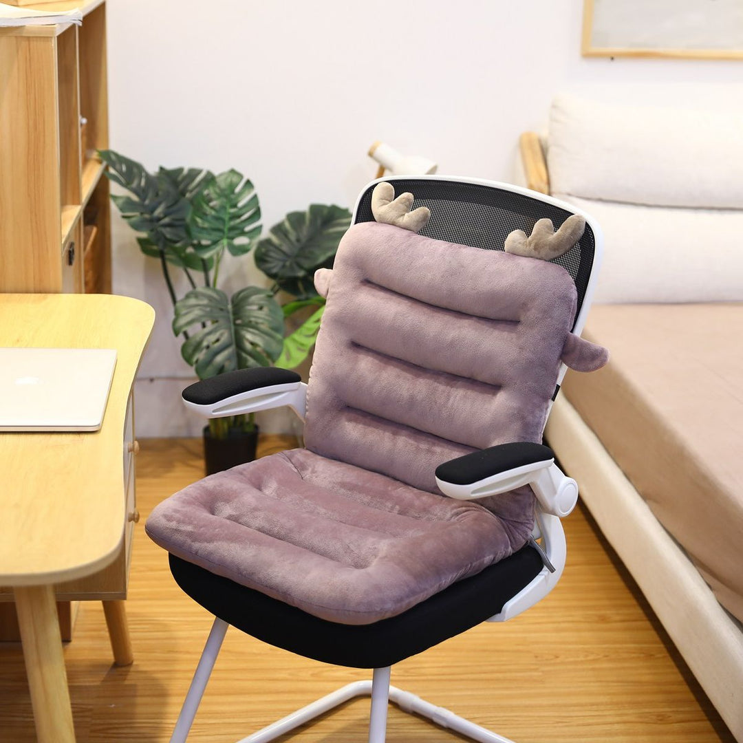 Memory foam sciatica relief cushion. Supports lower back & coccyx, reducing pain for prolonged sitting.