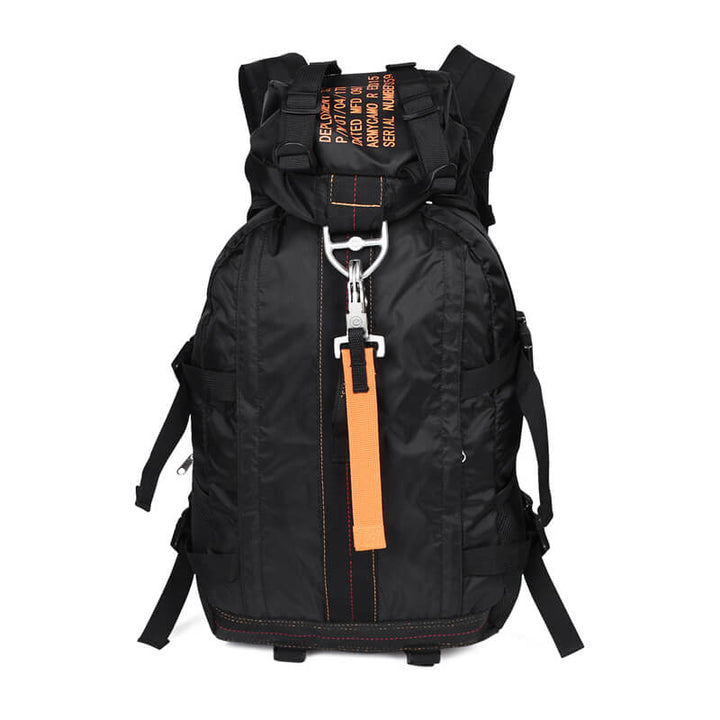 FieldGear Unisex Water-Resistant Tactical Backpack, large capacity, for outdoor hiking and camping