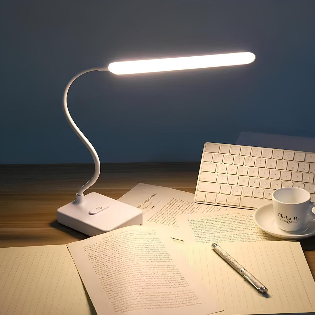 Flexible Arc Desk Lamp with Dimmable LED Light