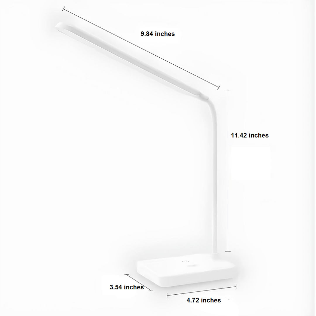 Flexible Arc Desk Lamp with Dimmable LED Light
