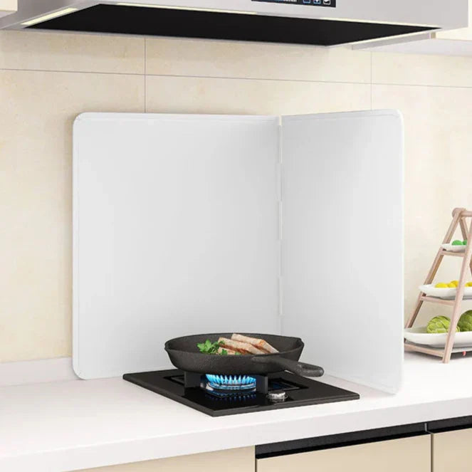 Kitchen Splatter Guard - Stainless Steel Foldable Grease Shield – Damivas