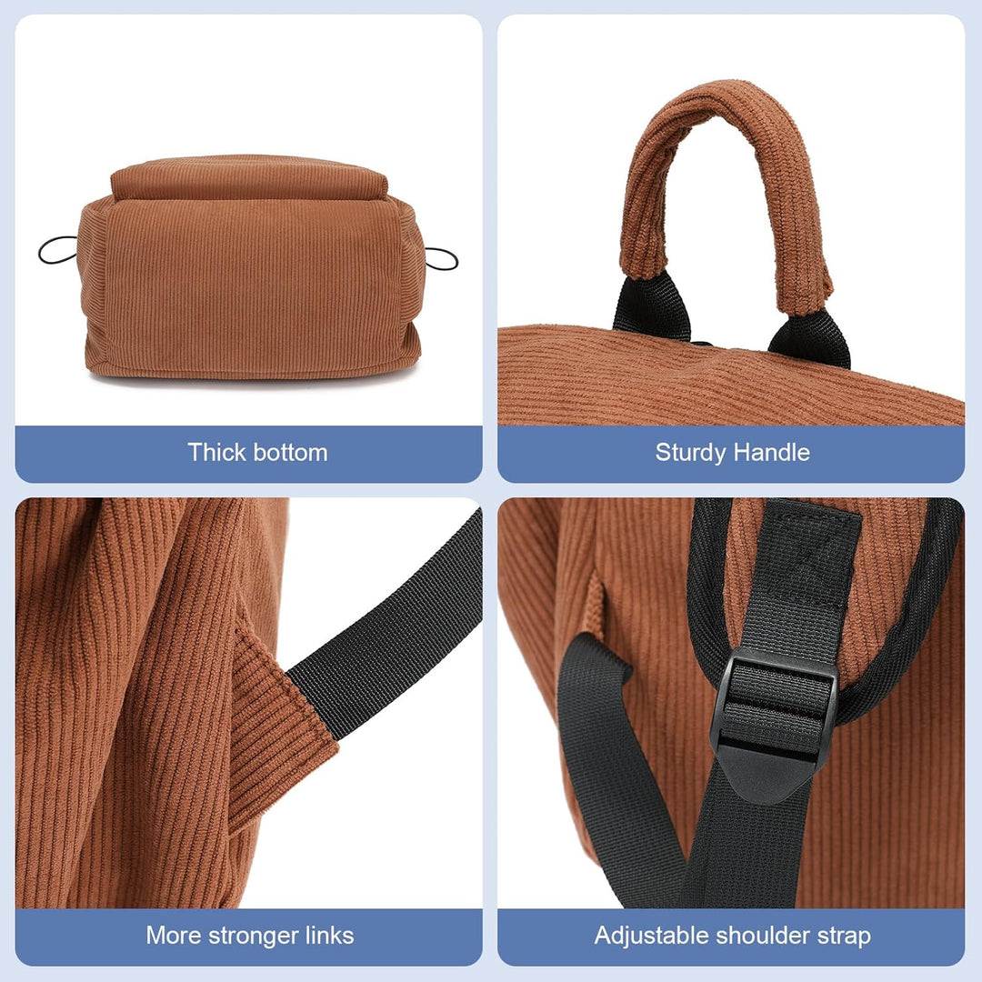 Backpack ready for adventure: Robust 15.6" laptop backpack, prepared for urban adventures.