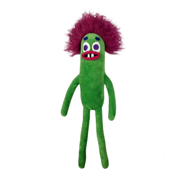 Silly sausage plush toy, a funny and soft cuddle buddy. Ideal unique gift & fun home decor accent.