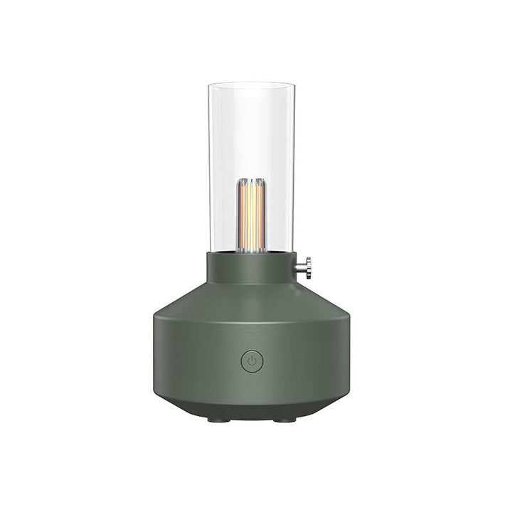 GlowMist aromatherapy diffuser: essential oil dispersal, warm night light, and elegant home decor for wellness.