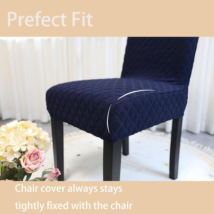 ChairGuard Stretch Covers for dining chairs, perfect for families