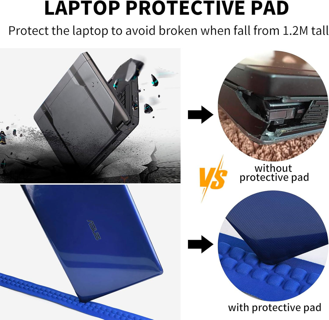 Travel laptop bag in grey, demonstrating spacious interior for clothes
