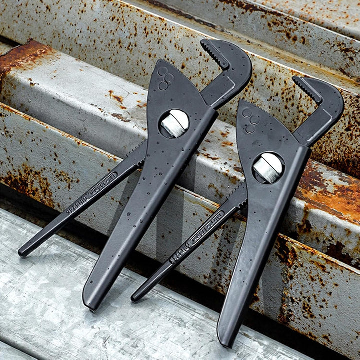 Robust adjustable pump pliers, essential hand tool for any plumbing application.