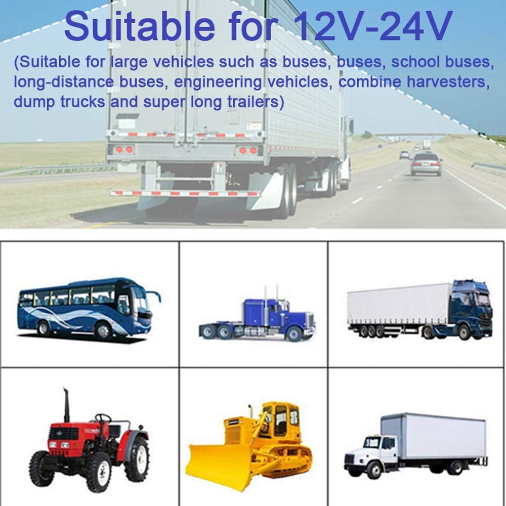 Truck trailer backup camera with advanced night vision, robust IP68 casing for all weather conditions