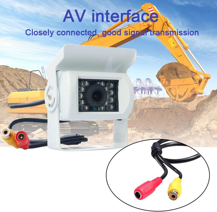 IR camera for trucks, providing excellent night vision and rear view safety with an IP68 waterproof design.