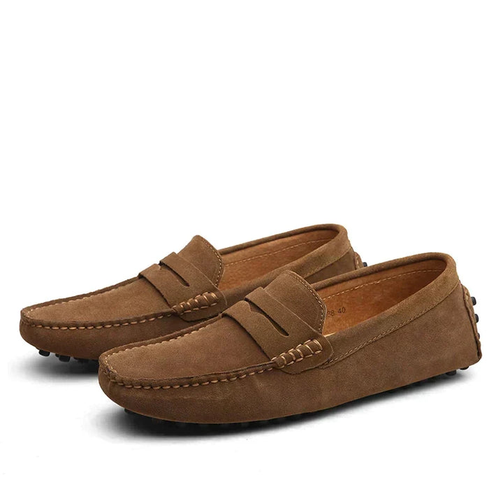 Comfortable men's classic slip-on loafers by Hugo, ideal for everyday style.