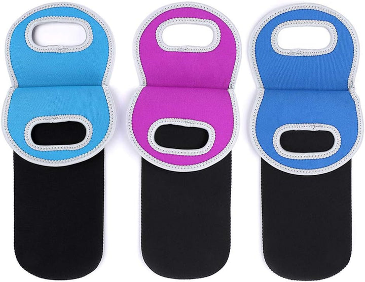 Keep wine cool with this dual bottle insulated carrier for picnics.