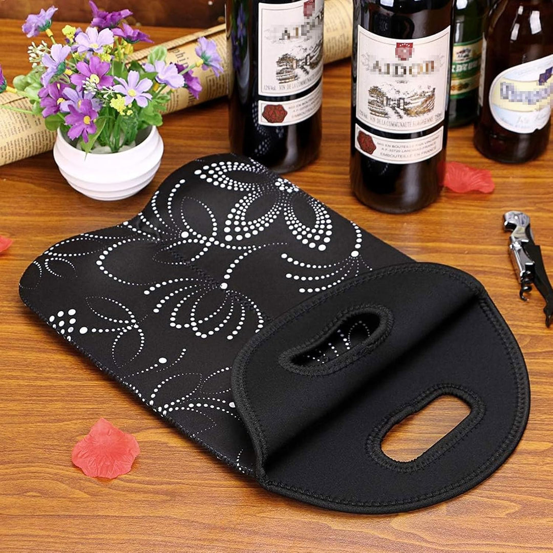 Premium insulated wine bottle cooler for travel & outdoor enjoyment.