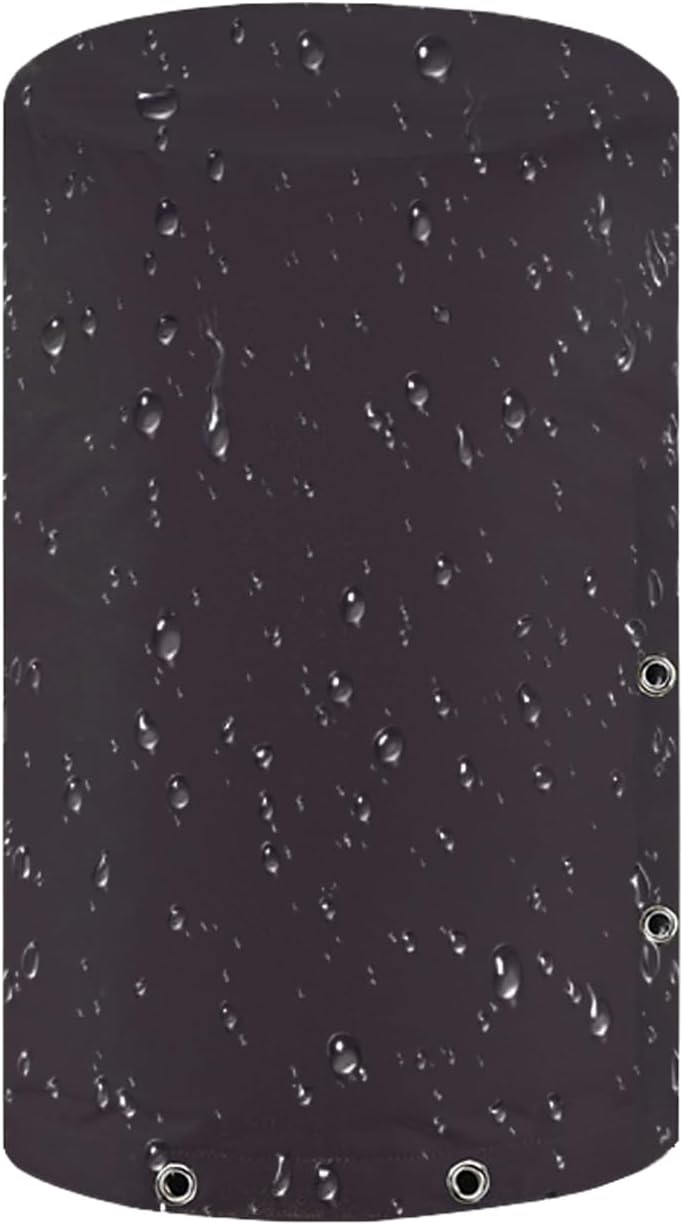 Insulated well pump cover, waterproof, providing year-round freeze protection for outdoor equipment.