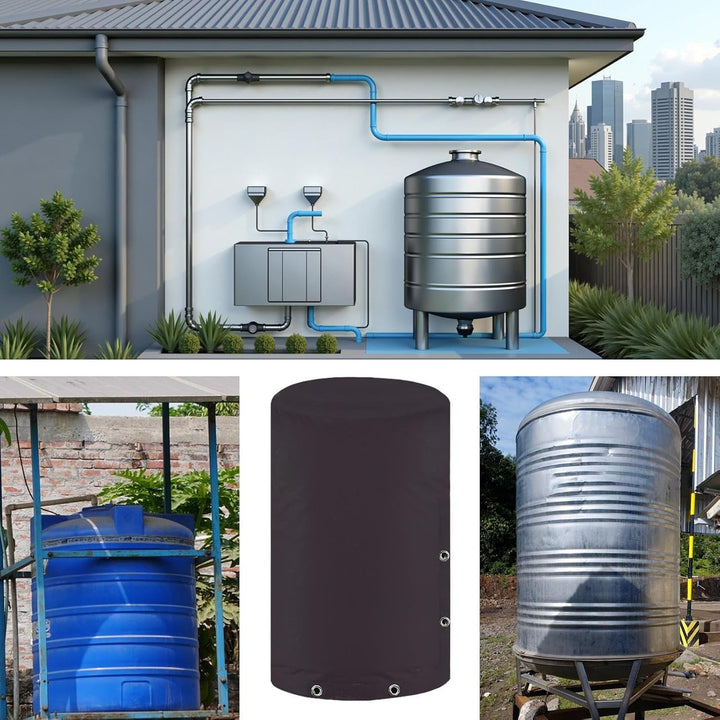 Insulated well pump cover for home improvement, ensuring year-round protection from elements.